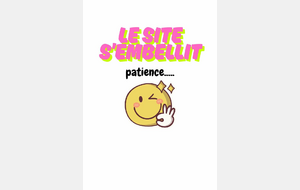 le site s'embellit.... Patience...