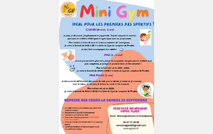 COUR D'ESSAI MINI GYM